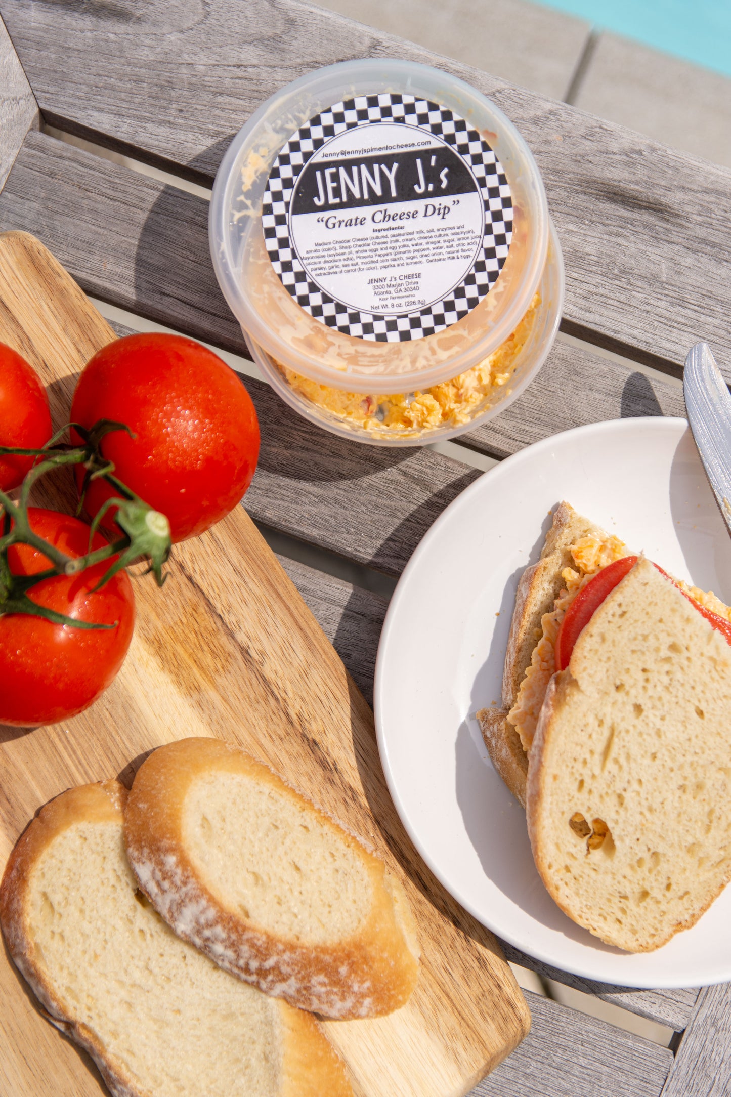 Jenny J’s Grate Pimento Pecan Cheese Dip