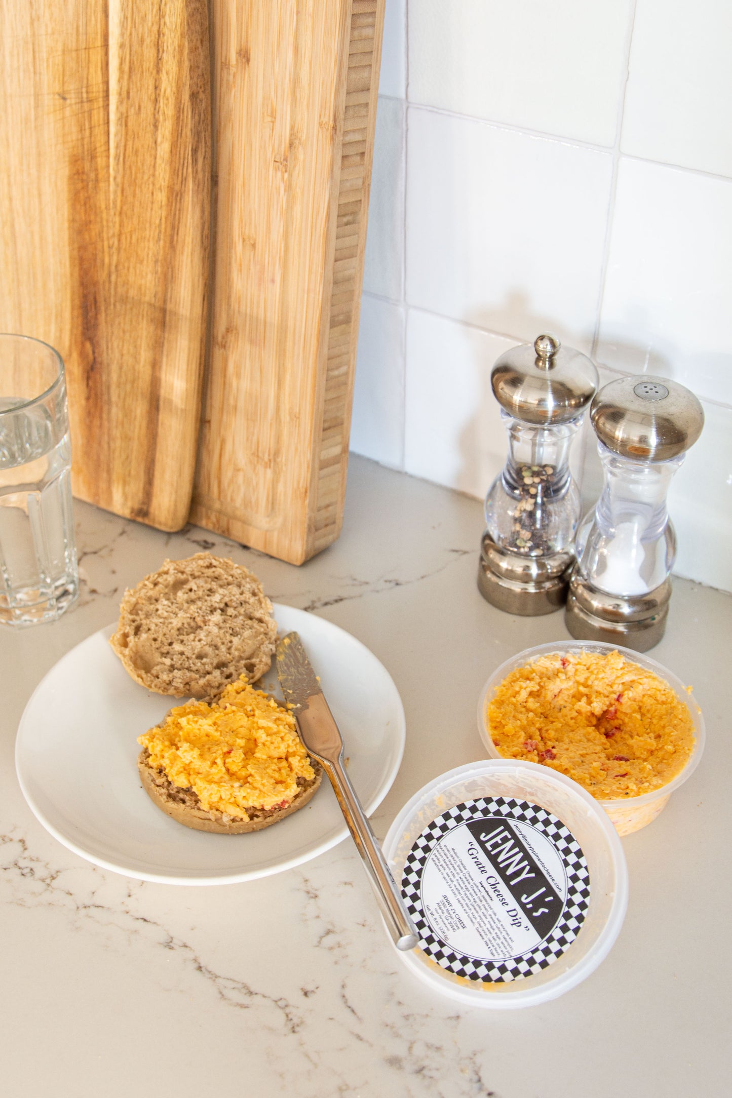 Jenny J’s Grate Pimento Pecan Cheese Dip